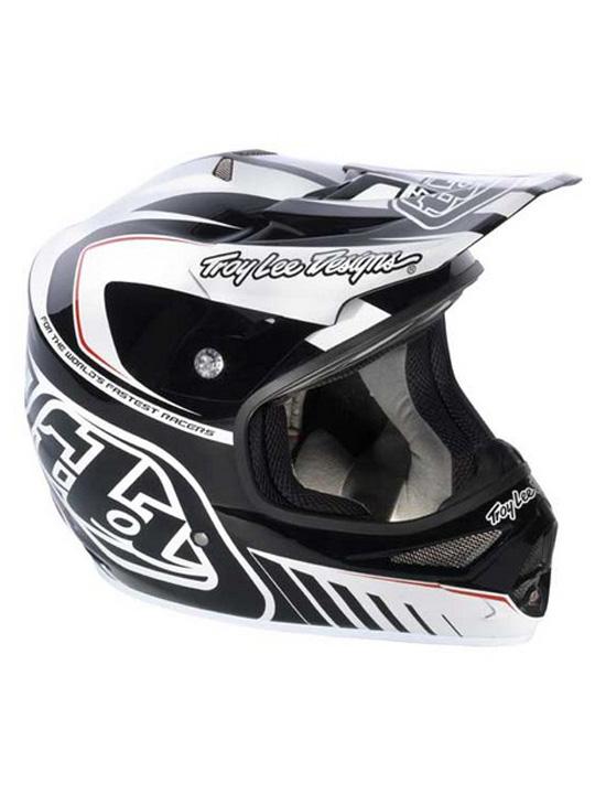 Foto Casco Mx Troy Lee Designs Air 2013 Delta White-Black