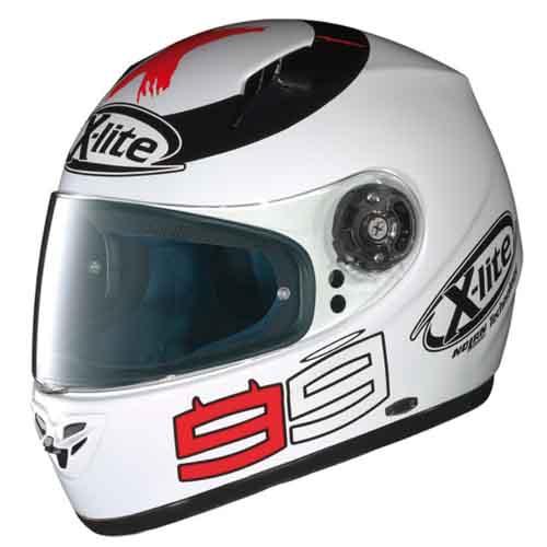 Foto Casco Nolan X-lite 602 Lorenzo blanco