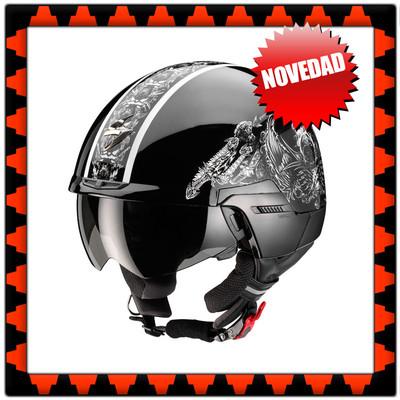 Foto Casco Scorpion Exo 100 Skull Helmet Jet Todas Las Tallas Moto Motero Abierto