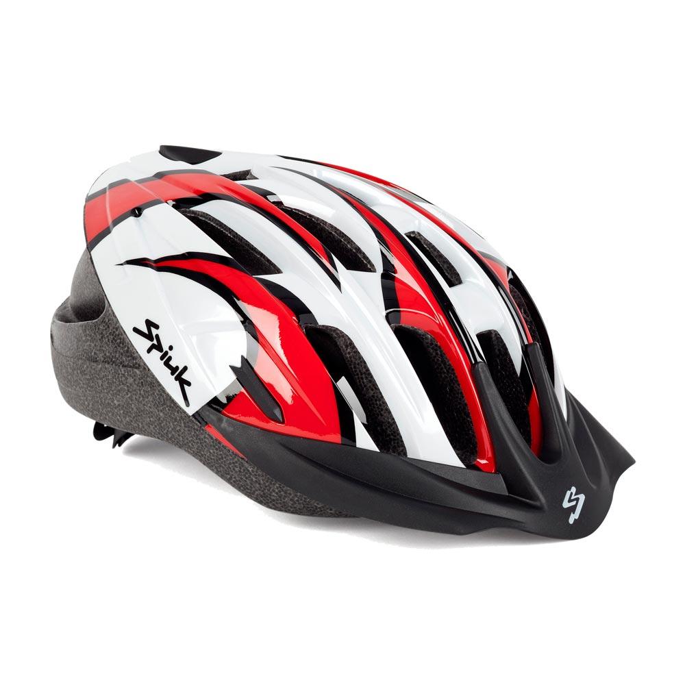 Foto Casco Spiuk Ventor color blanco/rojo/negro