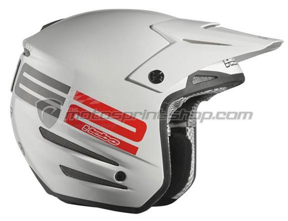 Foto Casco Trial Hebo Zone TWO blanco, Cascos de moto