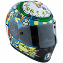 Foto cascos agv gp tech rossi wake up! limited edition