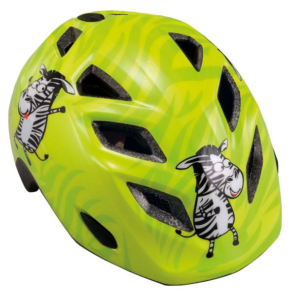 Foto Cascos junior Met Genio Zebra Green