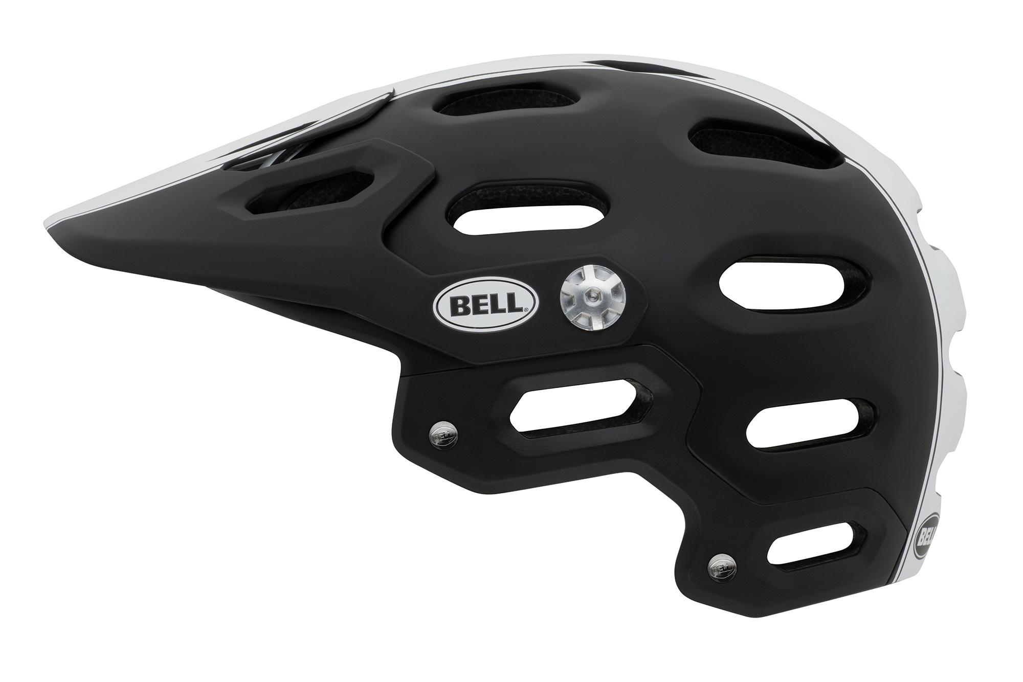 Foto Cascos MTB Bell Super blanco/negro , 51-55 cm