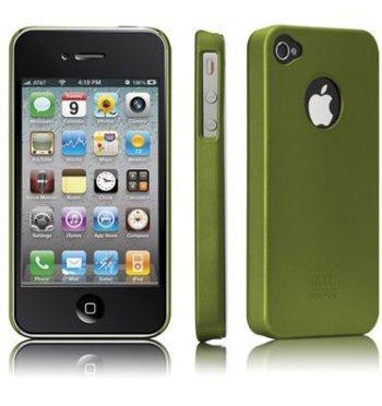 Foto Case-Mate Barely There para iPhone 4 / 4S (Color: Negro)