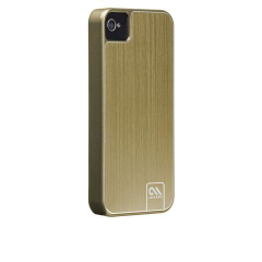 Foto CASE MATE IPHONE 4 / 4S BARELY THERE BRUSHED ALUMINUM CASE GOLD (CM018401)