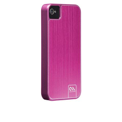 Foto CASE MATE IPHONE 4 / 4S BARELY THERE BRUSHED ALUMINUM CASE HOT PINK (CM0180