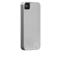 Foto CASE MATE IPHONE 4 / 4S BARELY THERE BRUSHED ALUMINUM CASE PLATINUM (CM0189