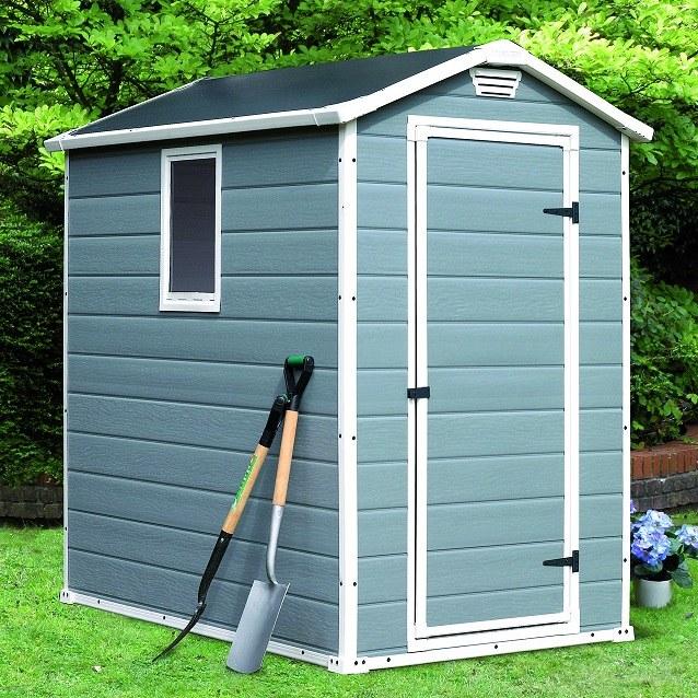 Foto Caseta resina ordenación jardín manor keter