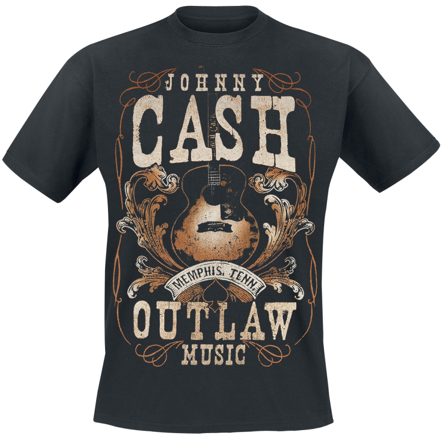 Foto Cash, Johnny: Memphis Outlaw - Camiseta