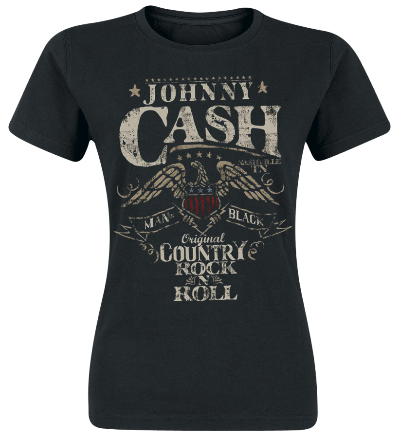 Foto Cash, Johnny: Rock 'n' Roll - Camiseta Mujer