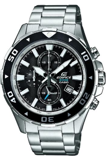 Foto Casio Edifice Chronograph Stainless Steel Bracelet Watch EFM-501D- ...