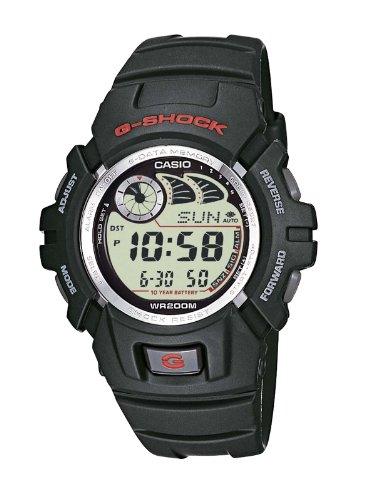 Foto CASIO G-Shock G-2900-1VER - Reloj de caballero de cuarzo, correa de resina color negro (con cronómetro, alarma, luz)