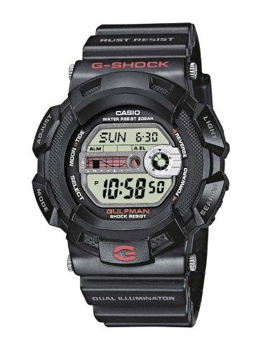 Foto CASIO G-Shock G-9100-1ER - Reloj de caballero de cuarzo, correa de resina color negro (con cronómetro, alarma, luz)