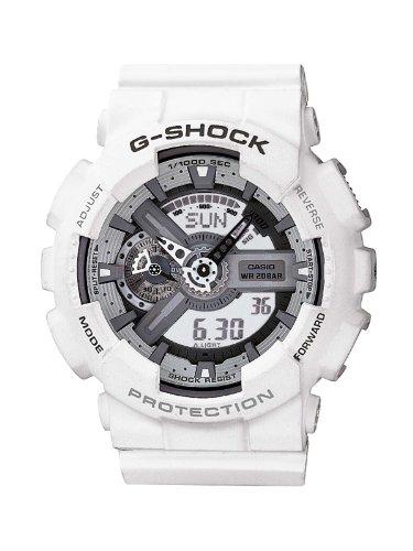 Foto CASIO G-Shock GA-110C-7AER - Reloj de caballero de cuarzo, correa de resina color blanco