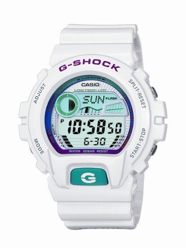 Foto CASIO G-Shock GLX-6900-7ER - Reloj de caballero de cuarzo, correa de resina color blanco (con cronómetro, alarma)