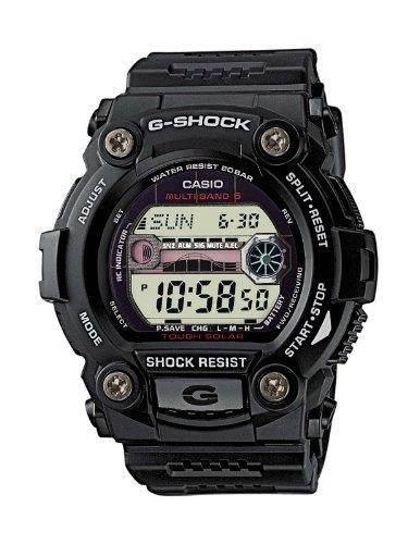 Foto CASIO G-Shock GW-7900-1ER - Reloj de caballero de cuarzo, correa de resina color negro (con radio, cronómetro, luz)