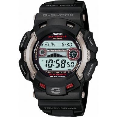 Foto Casio Mens G-Shock Black Watch Model Number:GW-9110-1ER