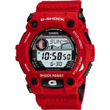 Foto Casio Mens G-Shock Red Digital Watch G-7900A-4ER