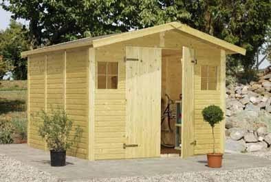 Foto Casita de madera palmako christa 4 273x370cm