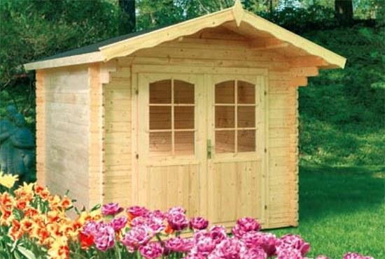Foto Casita de madera palmako victoria 4 320x320cm