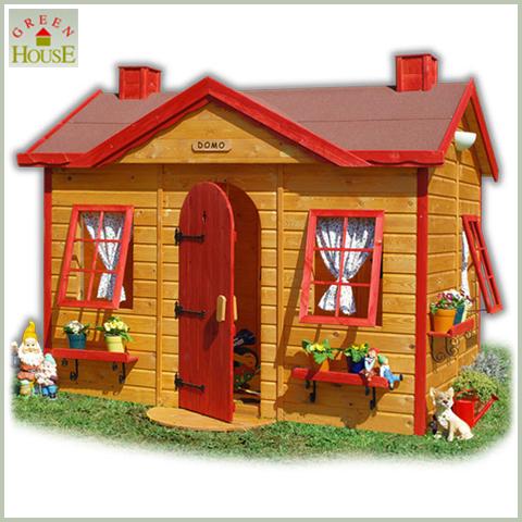Foto Casita infantil de madera Domo