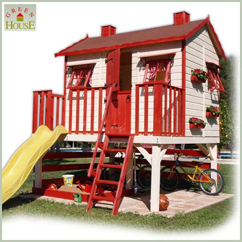 Foto Casita infantil de madera Super Caserio