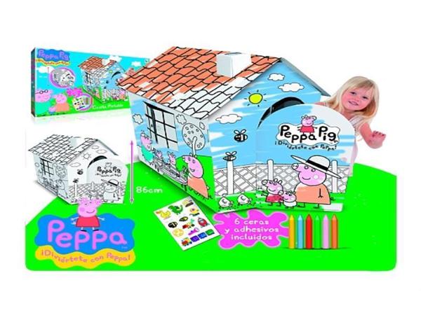 Foto Casita pintable peppa pig 360006