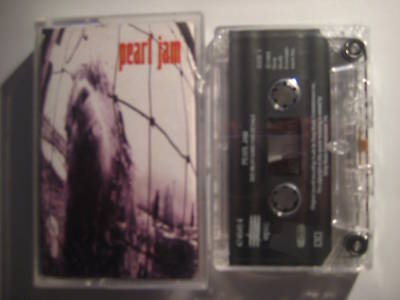 Foto Cassette Pearl Jam Vs Versus Album Vedder Tape Ex