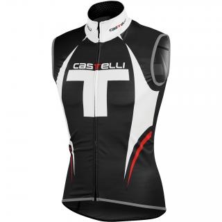 Foto Castelli Chaqueta Free Windstopper Sin Mangas Negro Blanco 2012