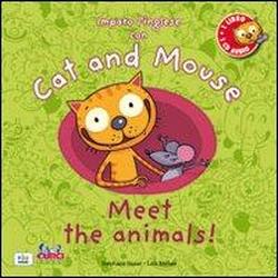 Foto Cat and mouse. Meet the animals! Con CD Audio
