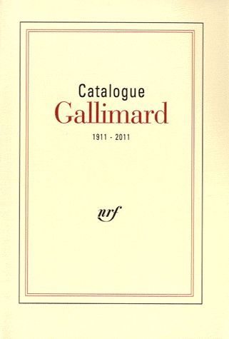 Foto Catalogue Gallimard