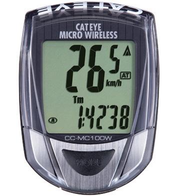 Foto CatEye Micro Ciclocomputador gris/negro