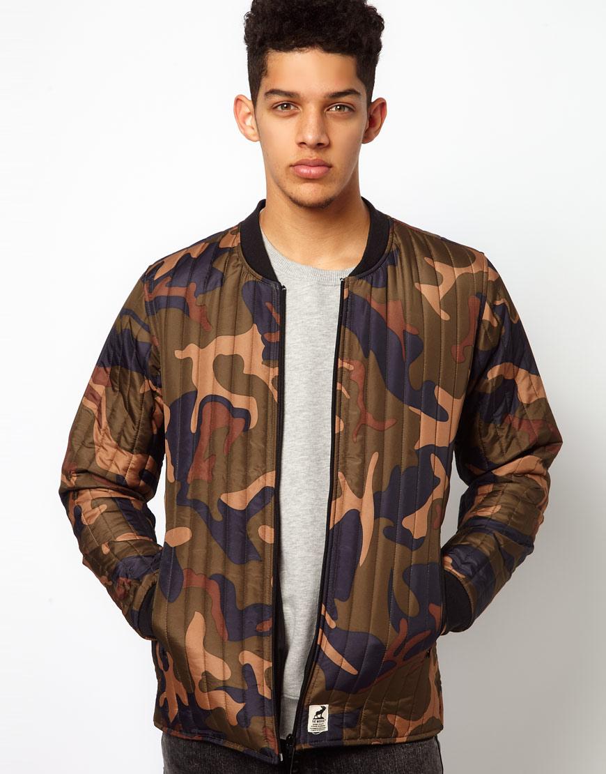 Foto Cazadora de aviador estilo leñador de Fat Moose Camo