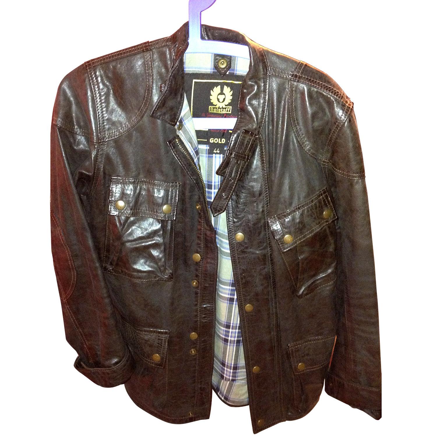 Foto Cazadora de piel Belstaff