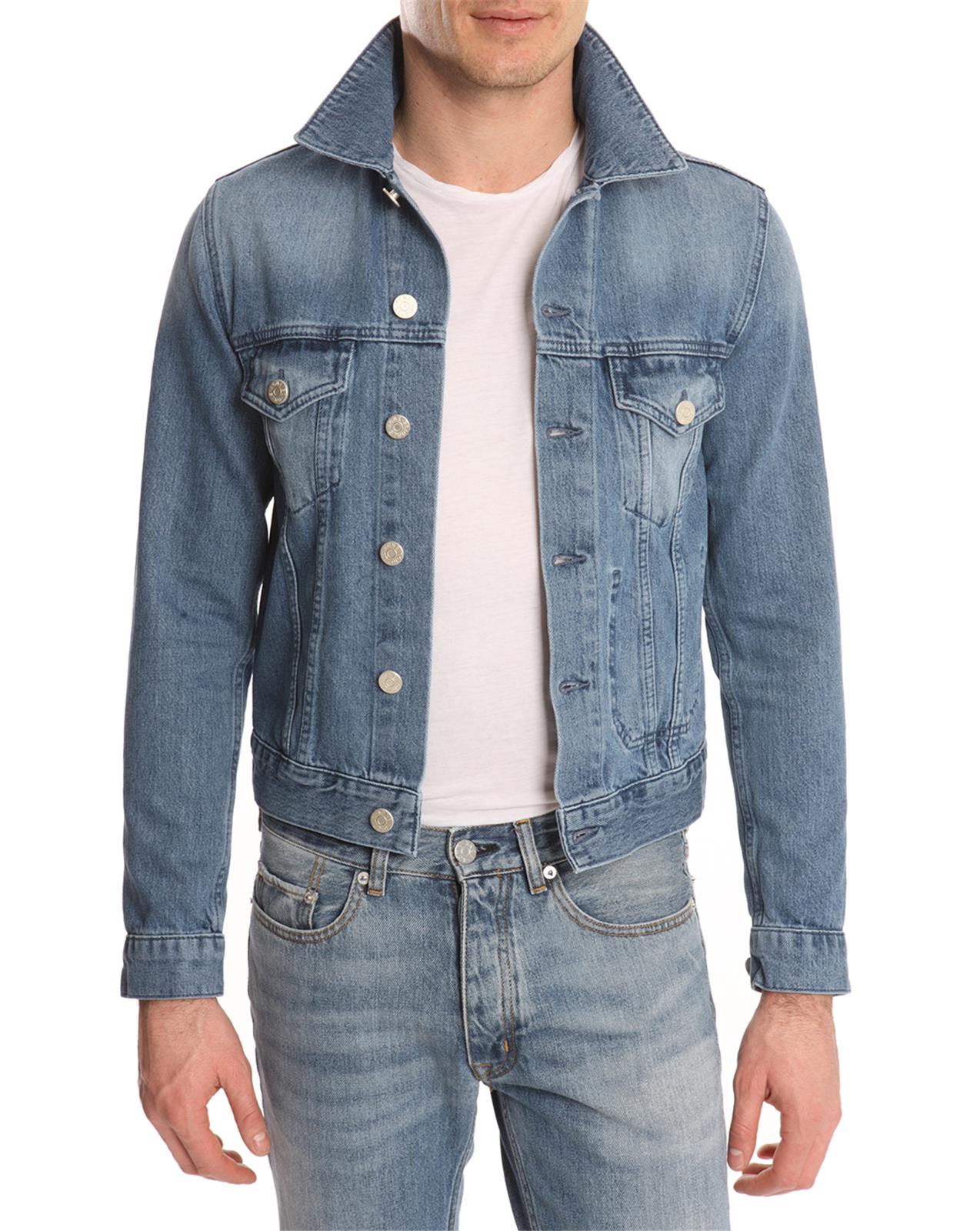 Foto Cazadora Jam denim azul claro Acne