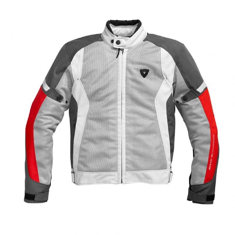 Foto Cazadora rev it airwave plata rojo