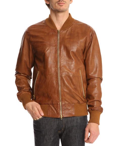 Foto Cazadoras Cazadora de cuero Caramel