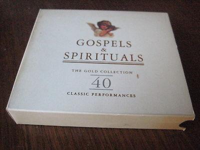 Foto Cd Doble Fat Box Gospels & Spirituals The Gold Collection R2cd40-26