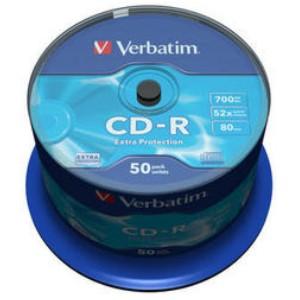 Foto cd grabable verbatim bobina 50u extra 52x