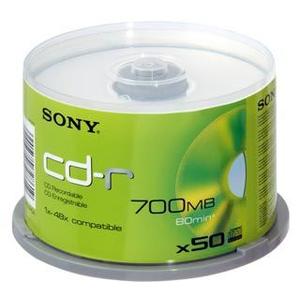 Foto CD REC Sony 700MB/80min/Spindle 50