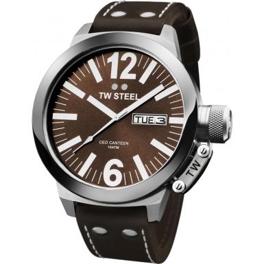 Foto CE1009 TW Steel CEO Canteen Brown Watch