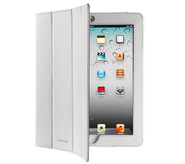 Foto Cellular Line Funda con solapa blanca multi-ángulos para iPad