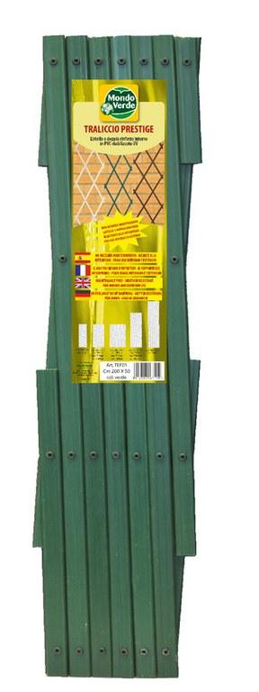 Foto Celosía de pvc prestige cm 400 x 100 verde lista 2,5x0,7 unidad
