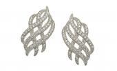 Foto Celosia Collection Sterling Silver & Cubic Zirconia Stud Earrings