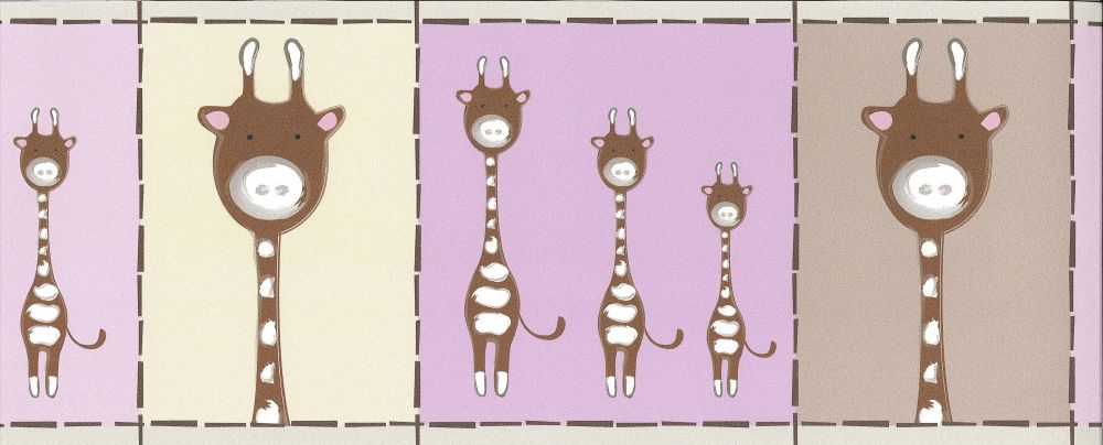Foto Cenefa Infantil Badaboom Animales BB207