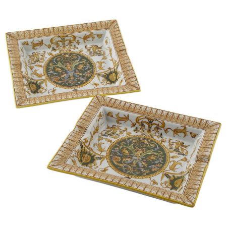 Foto Ceniceros rectangular 19cm set de 2 -Versamis en Porcelana Adèle Carey