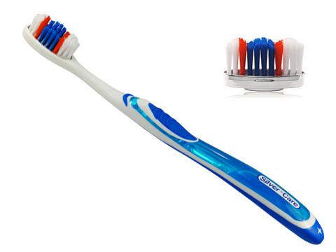 Foto Cepillo de dientes Silver Care Duro antibacterias