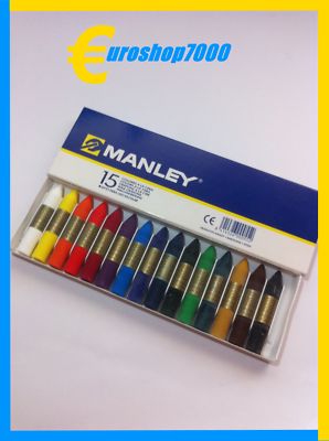 Foto Cera Manley Pintura De 15 Colores Apto Uso Escolar