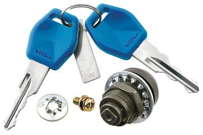 Foto Cerradura Sillin Asiento Llave Derbi Atlantis O2 Red Bullet/two Chic 50 03-05